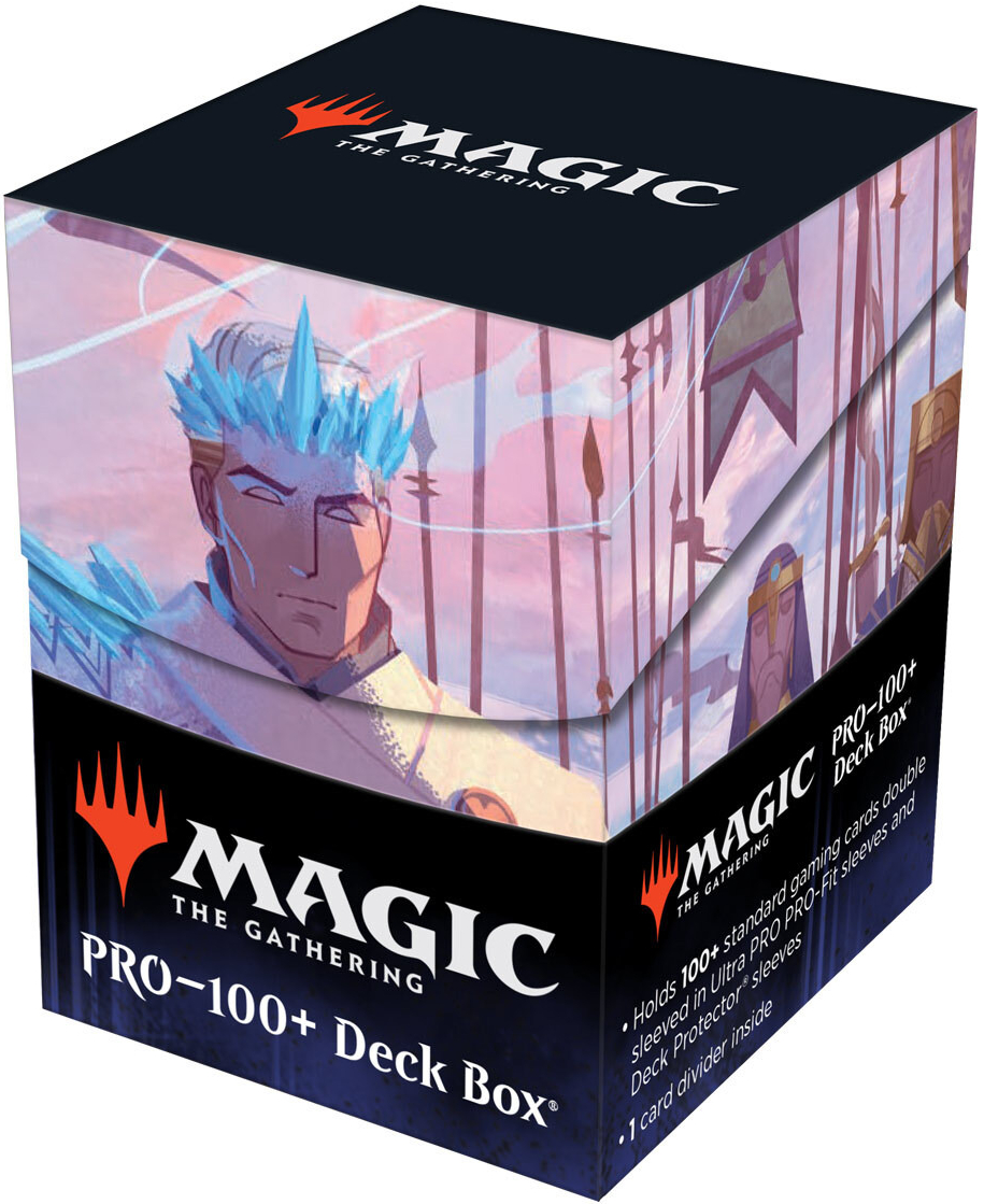 Ultra Pro: Magic the Gathering - Wilds of Eldraine - 100+ Deck Box - Will, Scion of Peace - gra