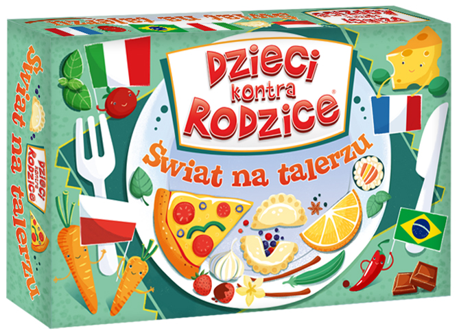 Dziecie kontra Rodzice. Świat na talerzu Kangur - gra