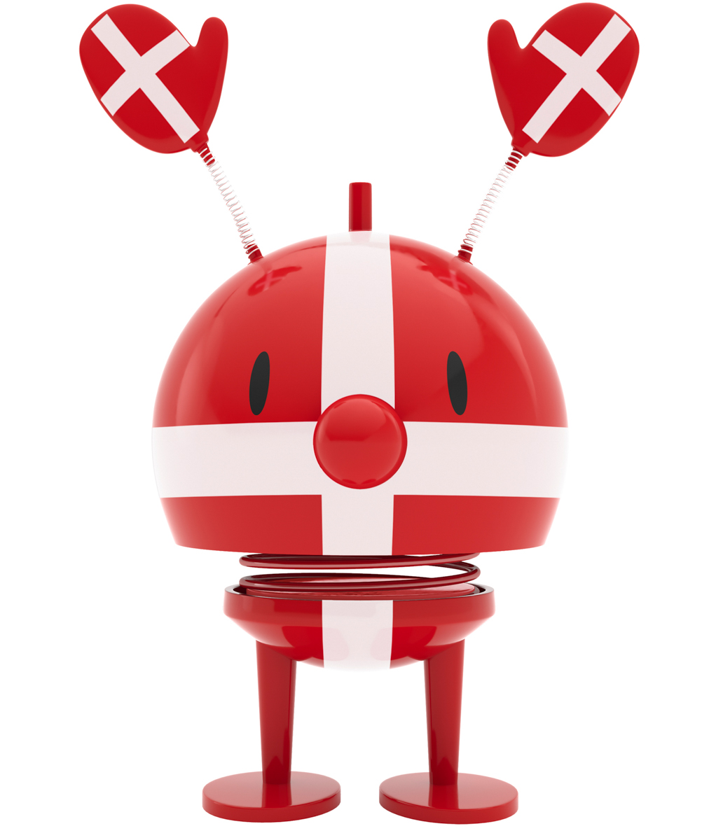 Figurka Hoptimist Roligan M czerwony 26179 - figurka