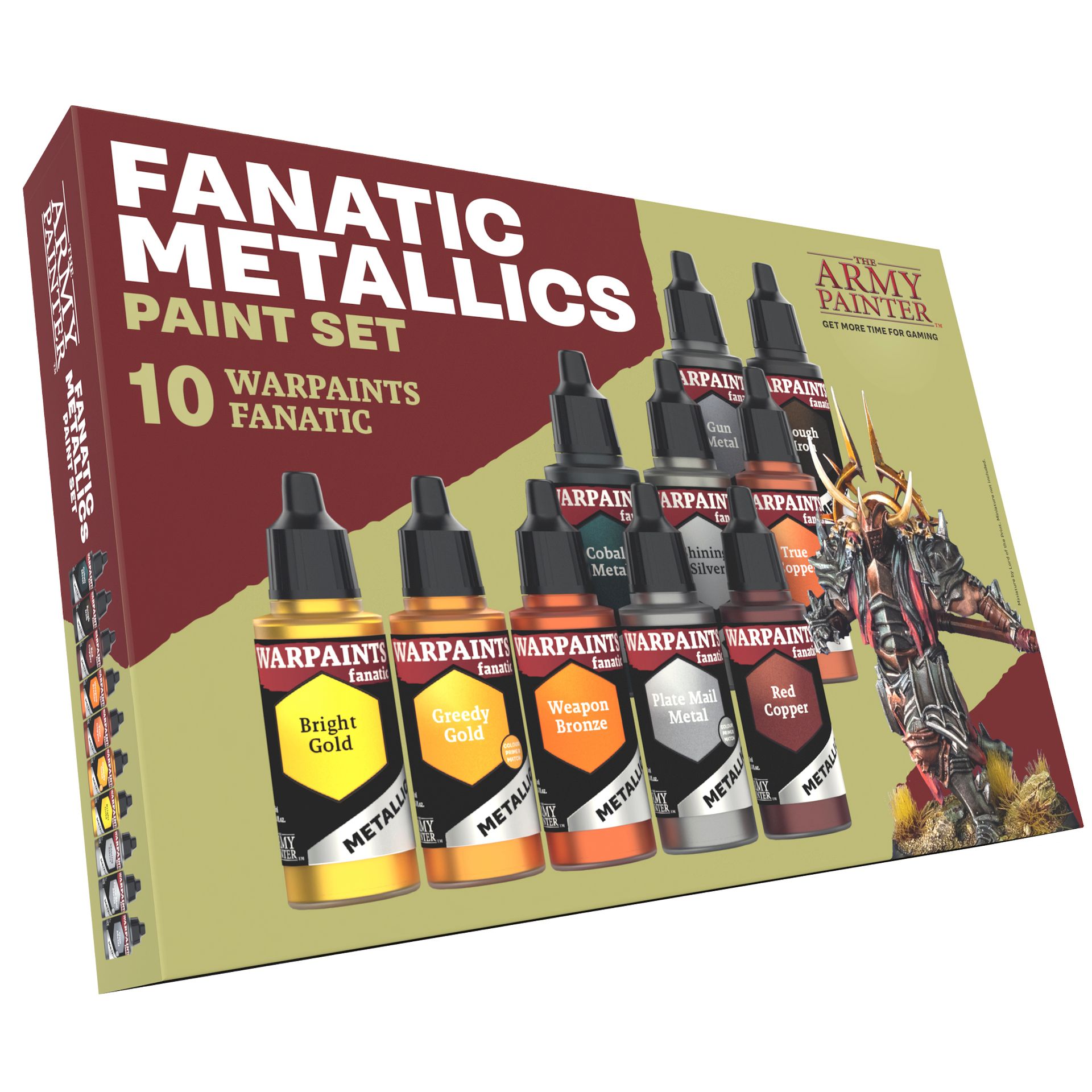 The Army Painter: Warpaints - Fanatic - Metallics Paint Set