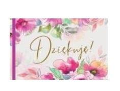 Karnet B6 Podziękowania - artykuł papierniczy