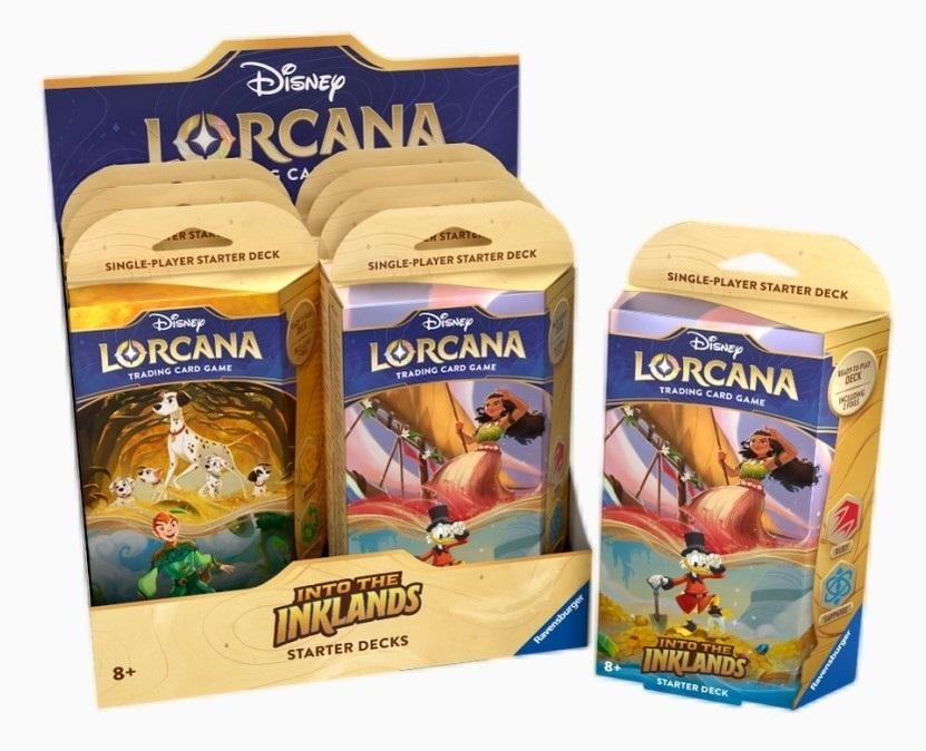 Disney Lorcana (Set03) starter deck set box (8set) - karty