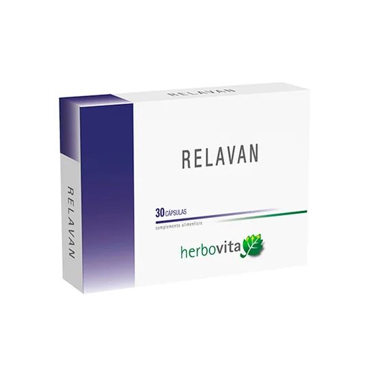 Herbovita Relavan - suplement diety 30 kaps. - suplement