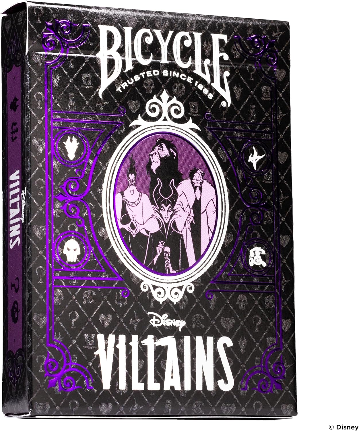Karty Green&Purple Villain Bicycle - karty