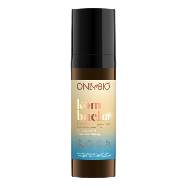 OnlyBio Kombucha żelowe serum punktowe na niedoskonałości 15 ml