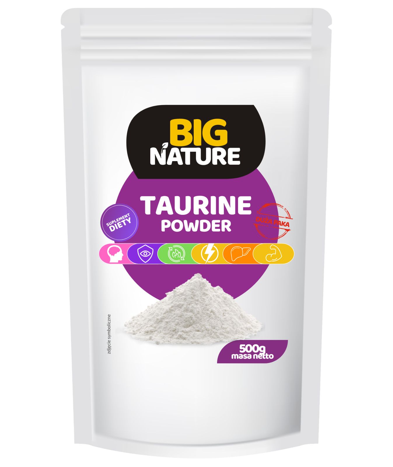 Big Nature Tauryna Suplement diety 500 g - suplement