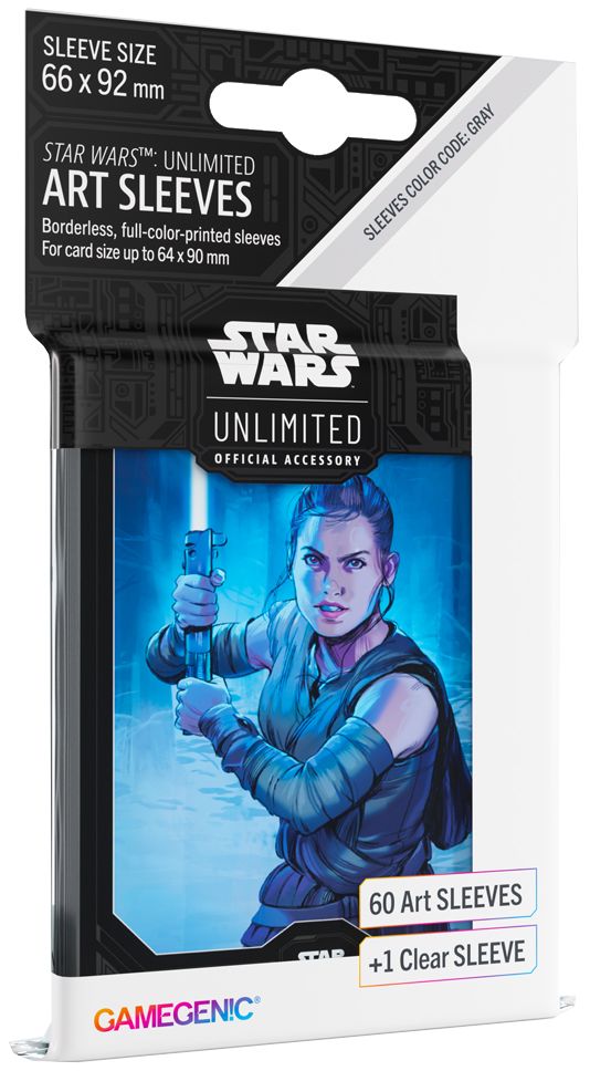 Gamegenic: Star Wars Unlimited - Art Sleeves - Rey - gra