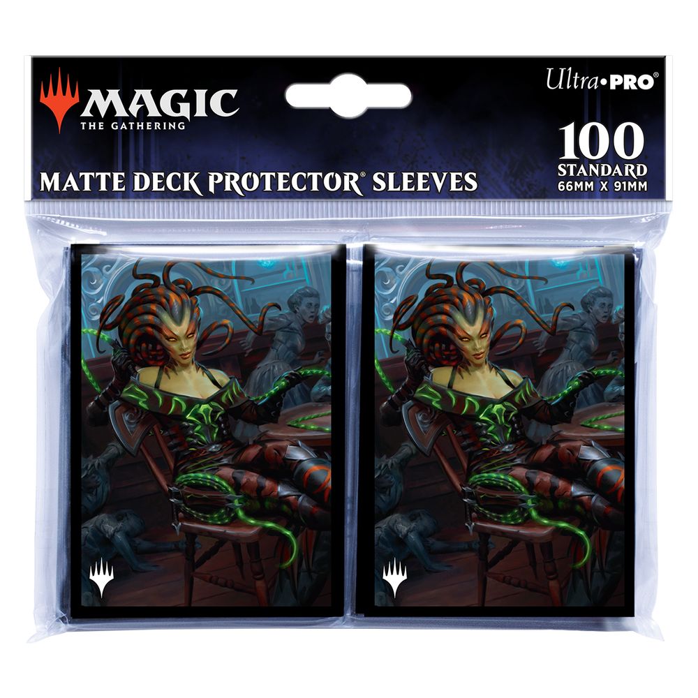 Ultra-Pro: Magic the Gathering - Outlaws of Thunder Junction - Matte Deck Protector Sleeves - Vraska, the Silencer - gra