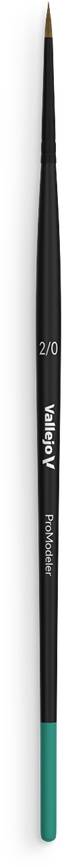 Vallejo: B01020 - Pro Modeler - Round Brush - Natural 20