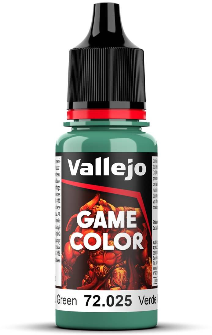 Vallejo: 72.025 - Game Color - Foul Green