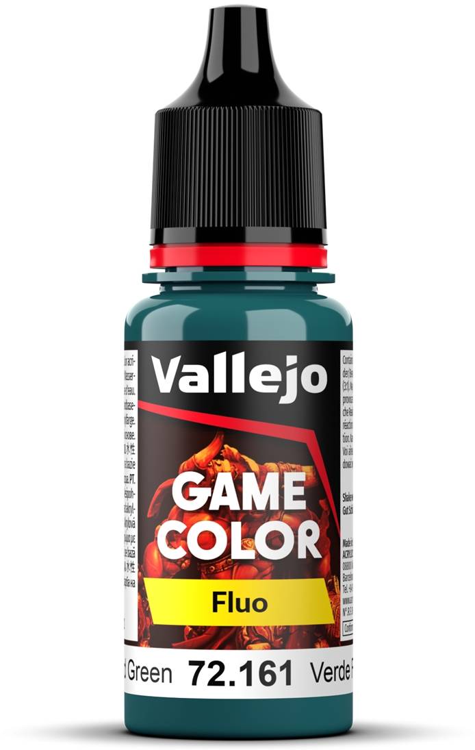 Vallejo: 72.161 - Game Color - Fluo - Cold Green