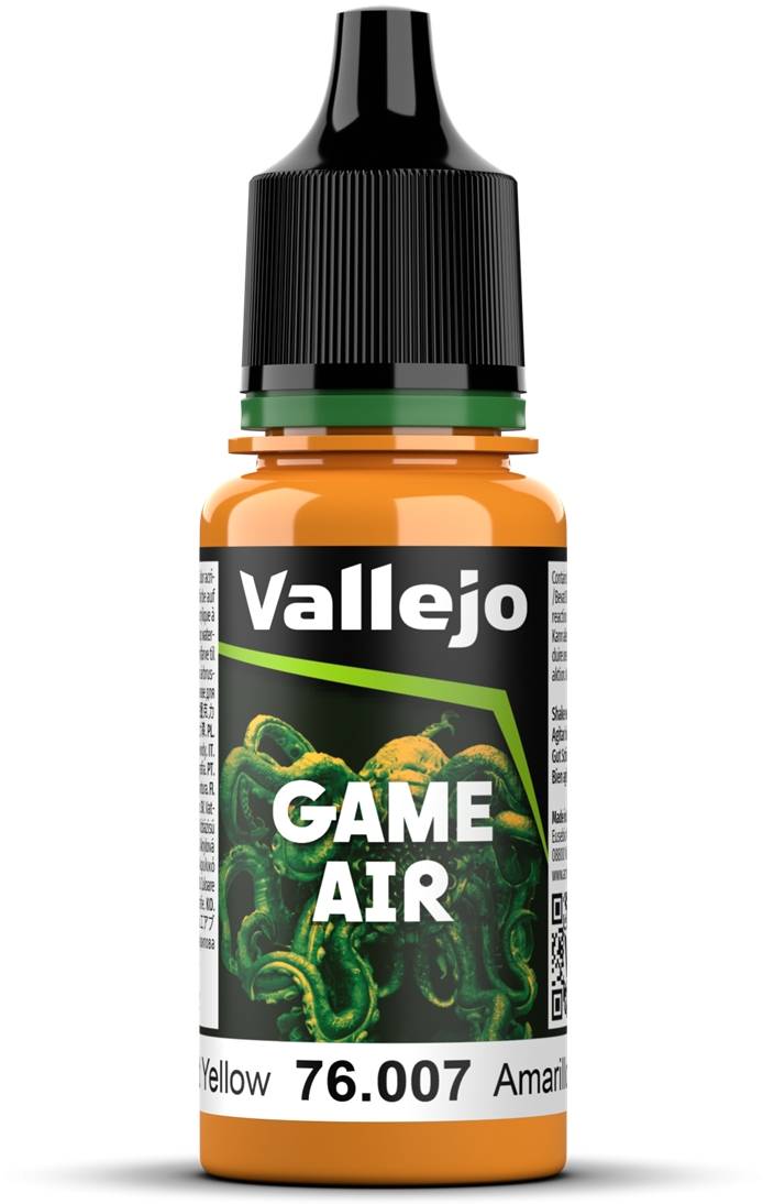 Vallejo: 76.007 - Game Air - Gold Yellow