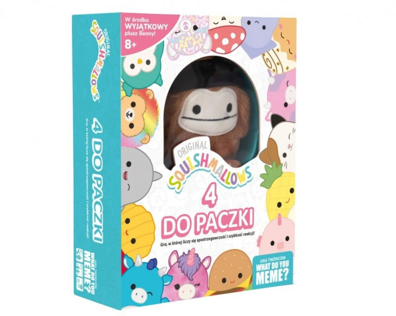 Squishmallows - 4 do paczki Epee - gra