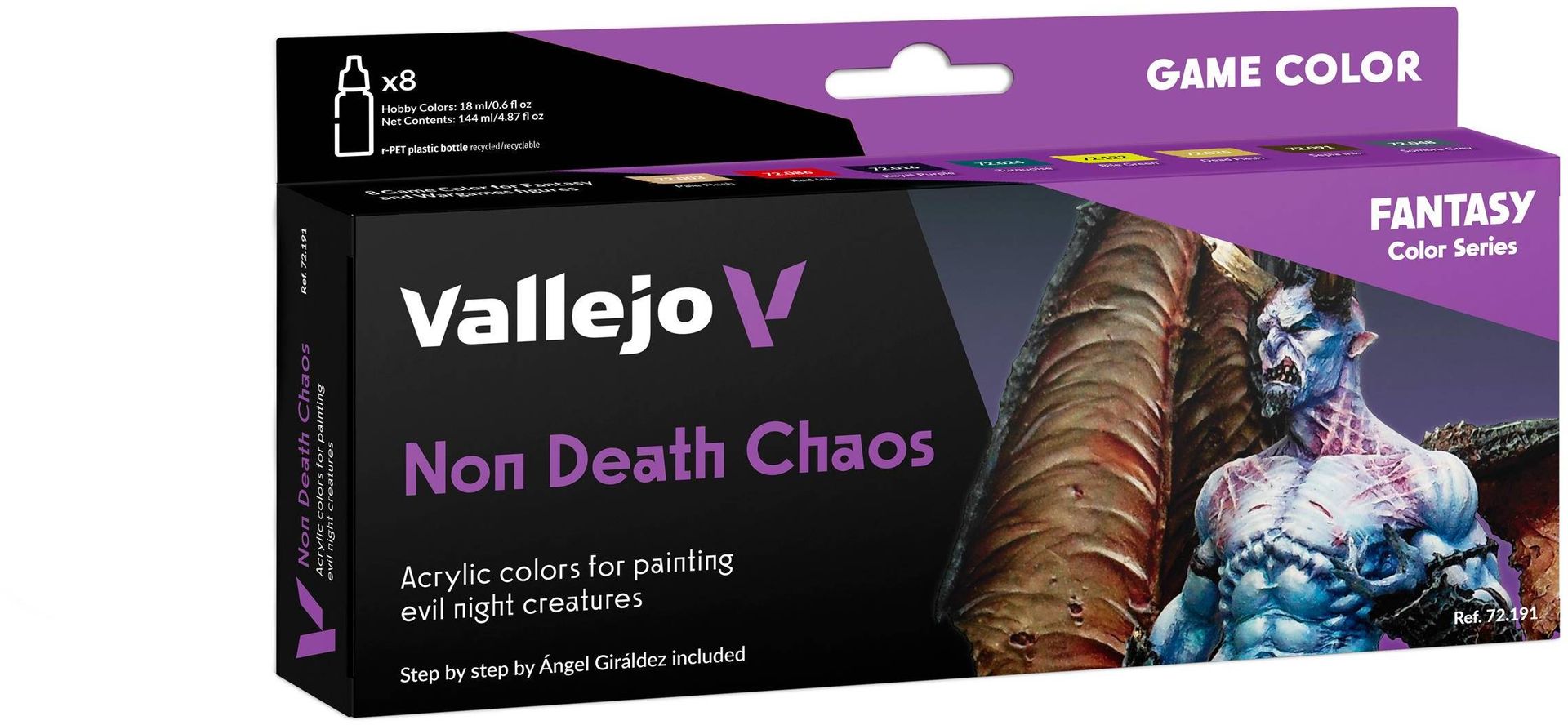 Vallejo: 72.191 - Game Color - Non Death Chaos 8x18ml