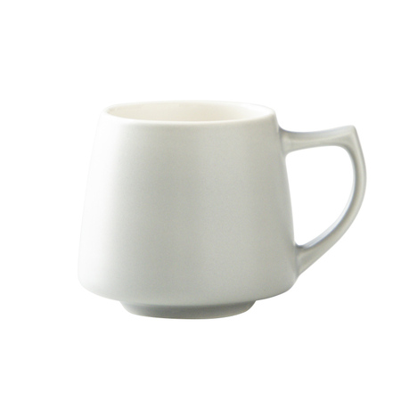 Origami Filiżanka ceramiczna Aroma Matowy szary 200 ml - kubek