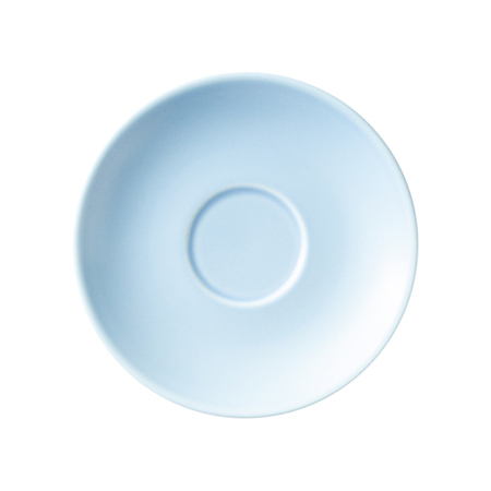 Origami Spodek ceramiczny Aroma Matowy niebieski
