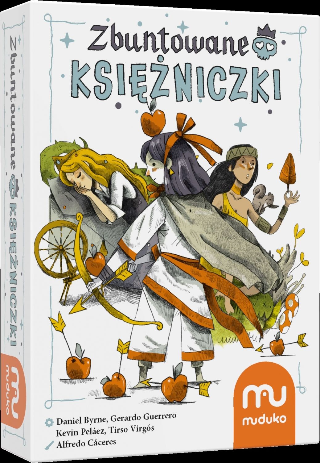 Zbuntowane księżniczki Muduko - Daniel Byrne - gra