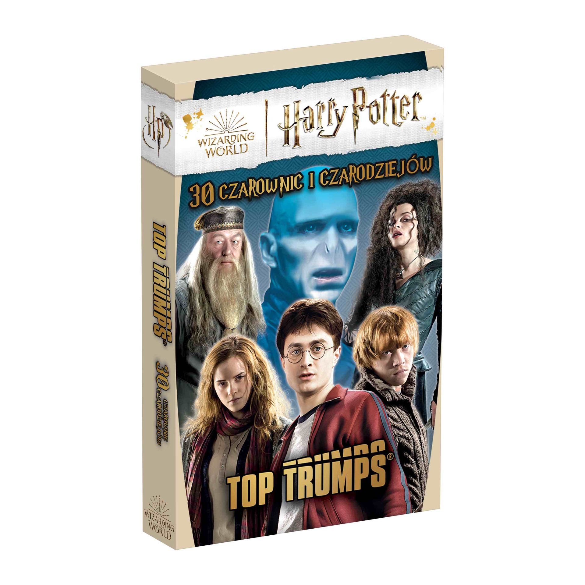 Top Trumps Harry Potter. Czarownice i Czarodzieje - karty