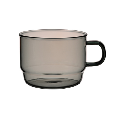 Hario Colors Stacking Mug Cup Szklany kubek szary 300 ml - kubek