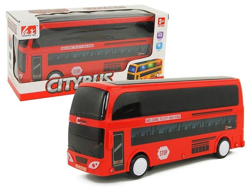 Autobus na baterie światło dżwięk Adar - model lub pojazd