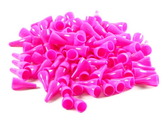 Pionki do gry plastik zwykłe - różowe Plastic Polska - gra