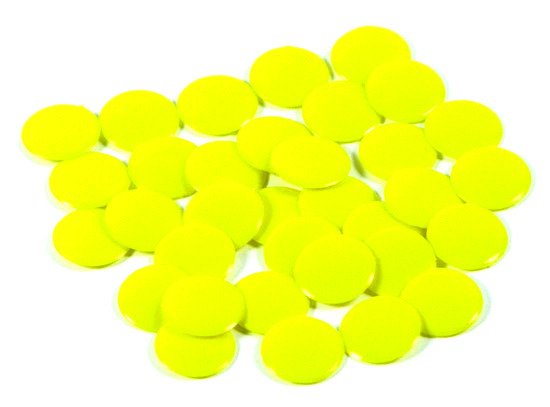 Żetony Małe (pchełki) - żółte Plastic Polska - gra