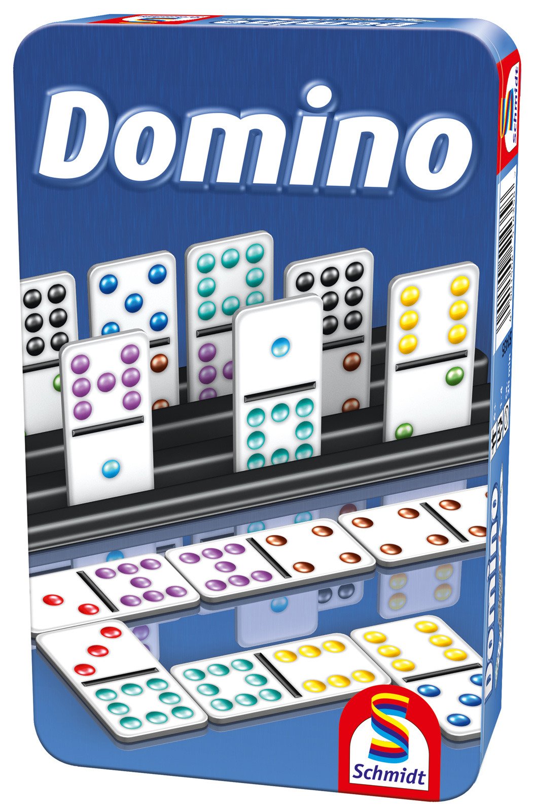 Domino (w metalowej puszce) Schmidt Spiele-Gry - gra