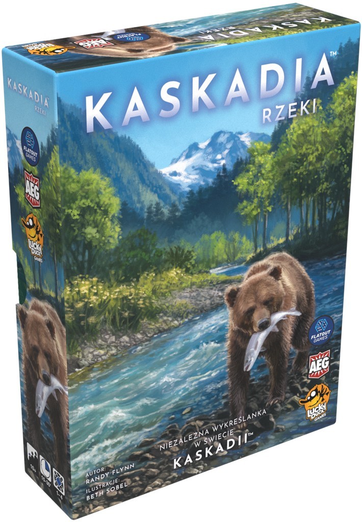 Kaskadia: Rzeki Lucky Duck Games Polska - gra