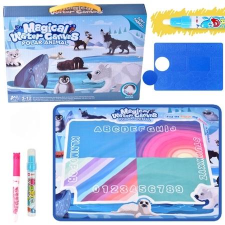 Mata wodna wielofunkcyjna zwierzęta polarne Maksik - zabawka