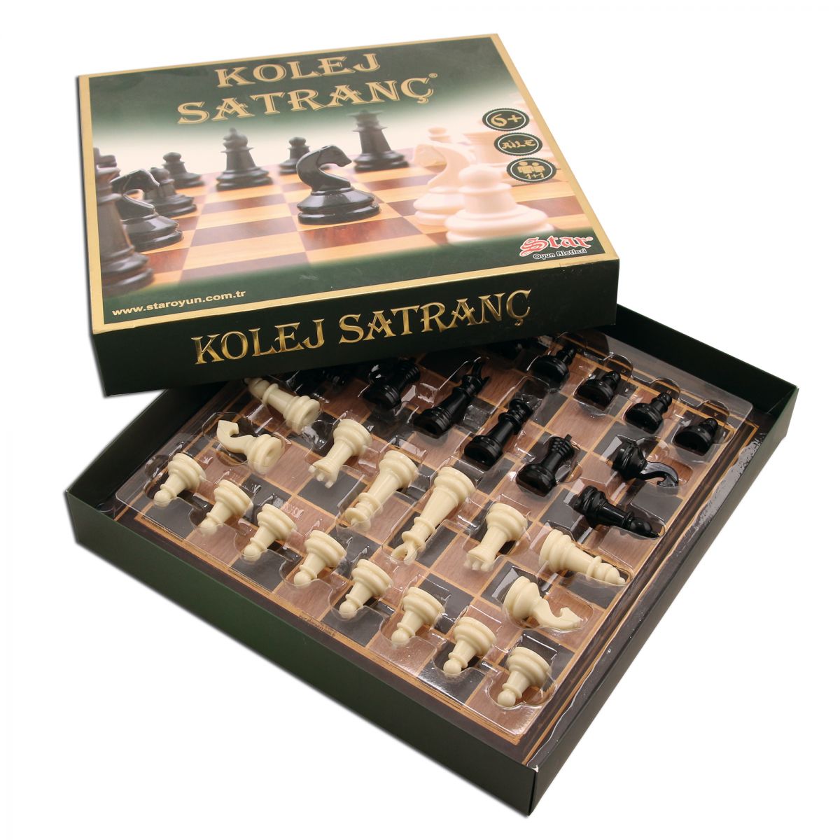 College Chess Set, szachy - gra