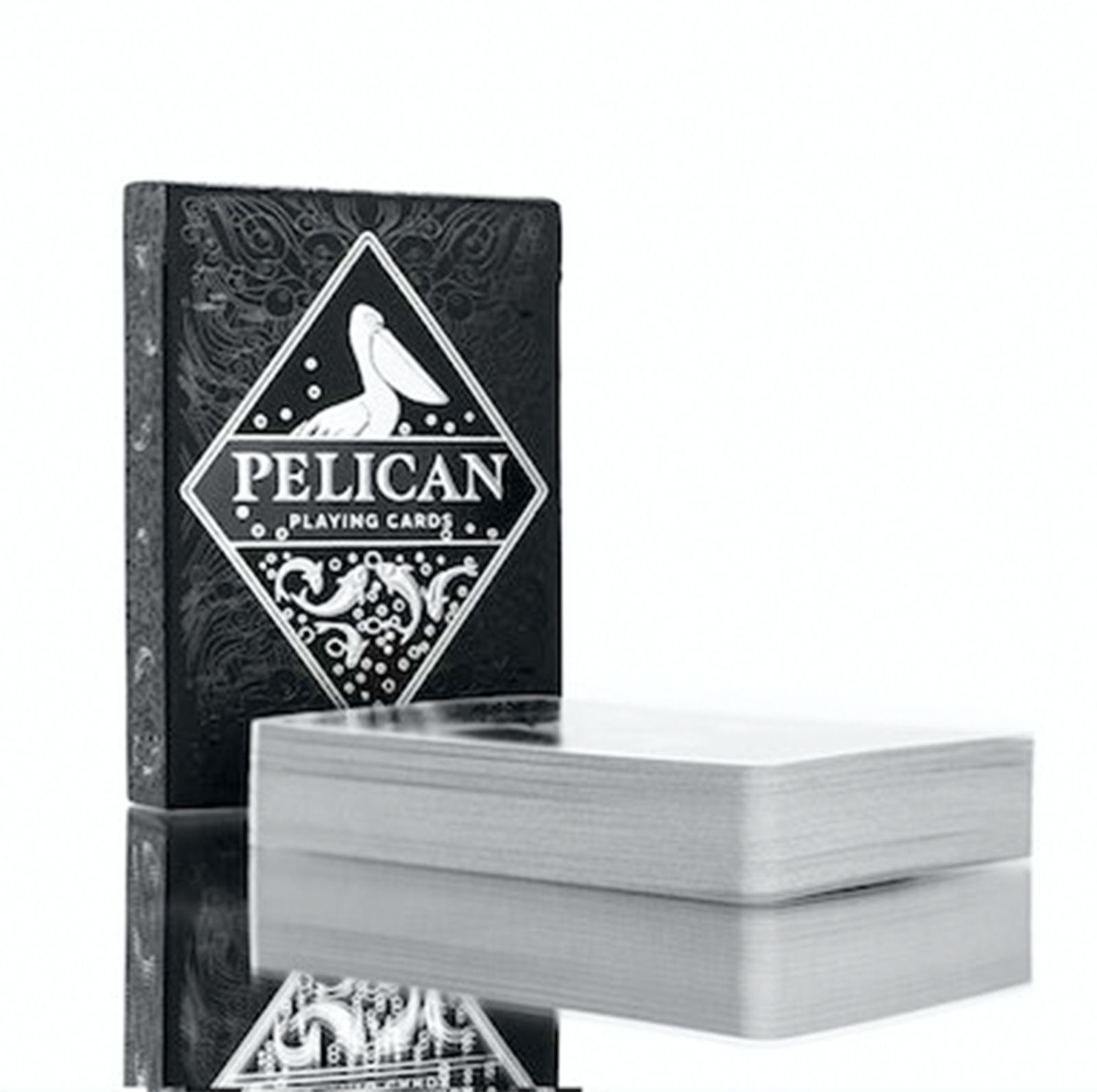 Pelican Karty do gry, czarne - gra