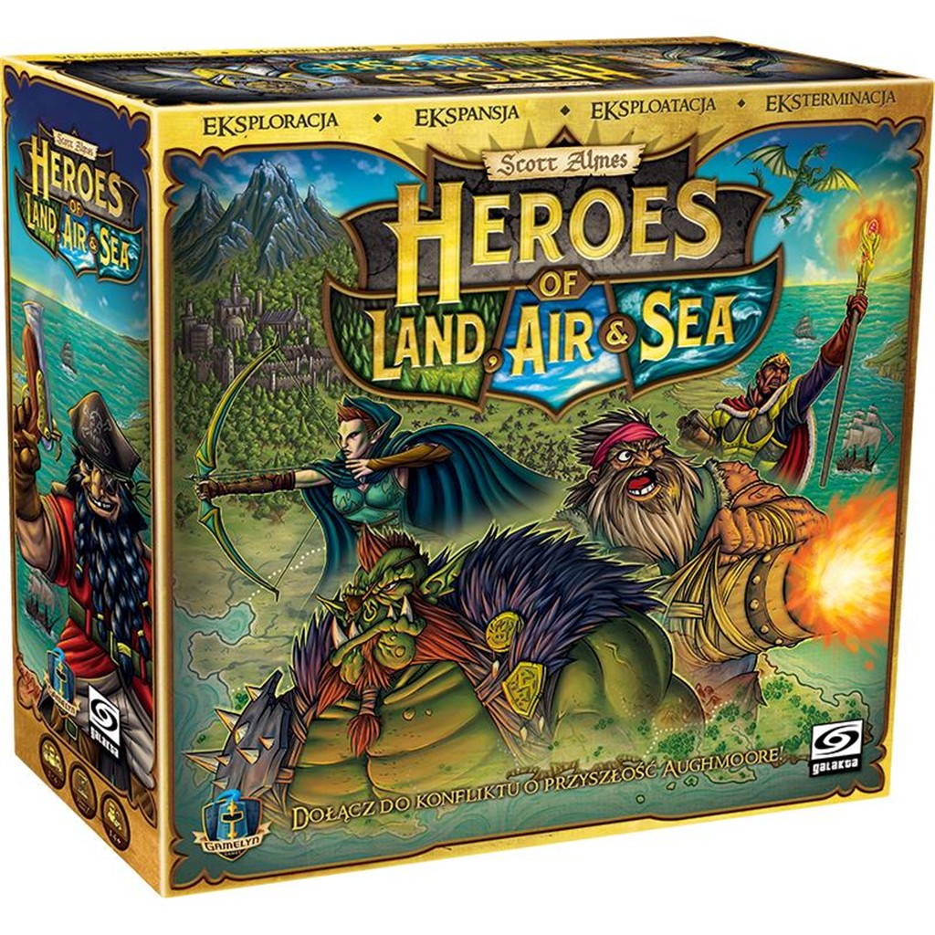 Heroes of Land, Air and Sea Galakta - gra