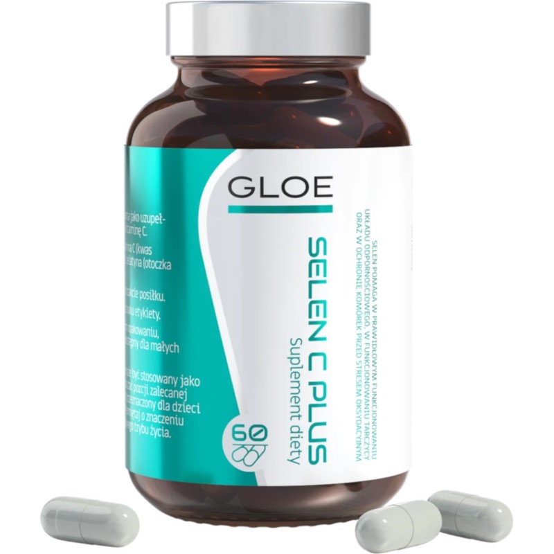 Gloe Selen C Plus Suplement diety 60 kaps. - suplement