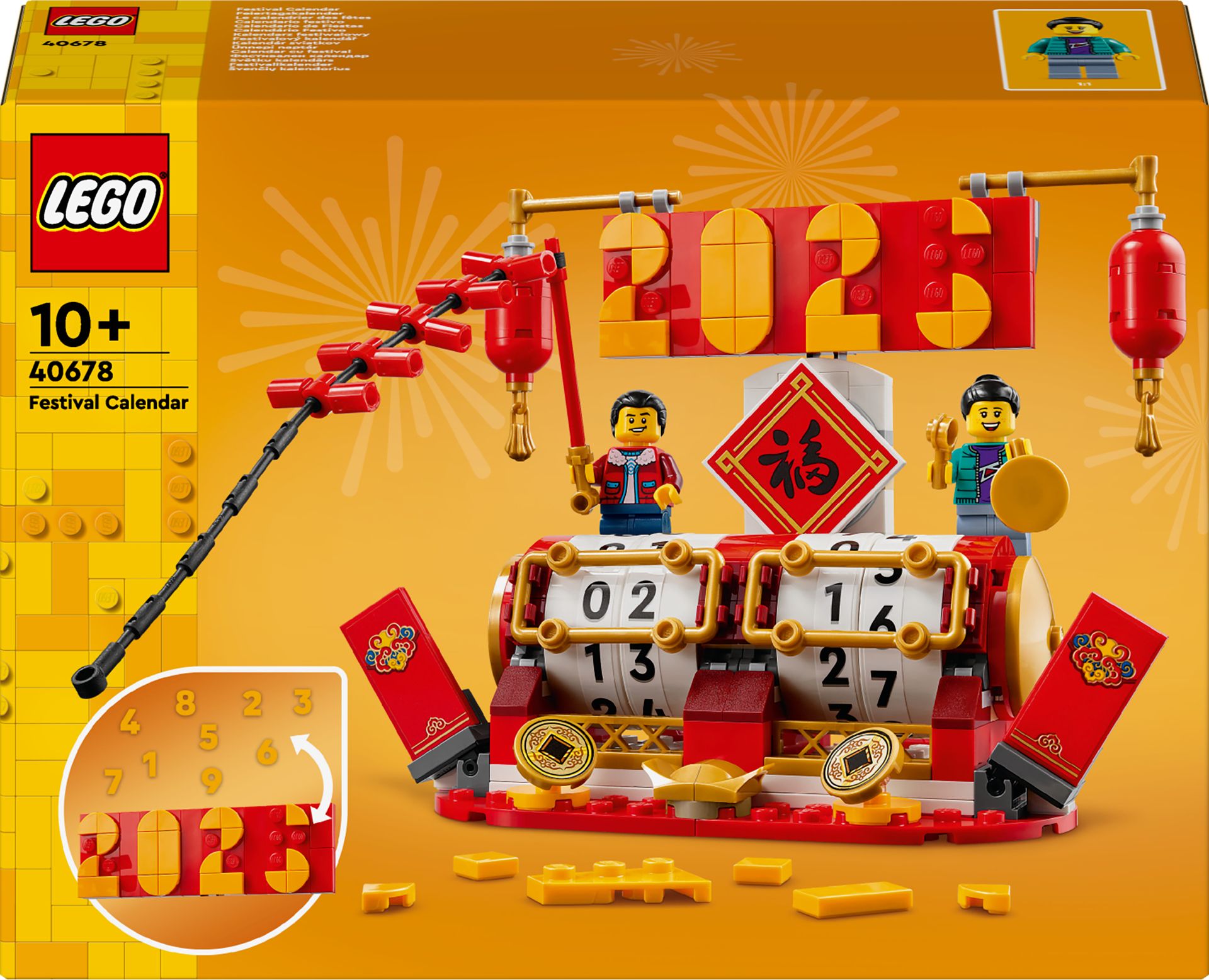 Lego Icons Kalendarz festiwalowy 40678 - klocki