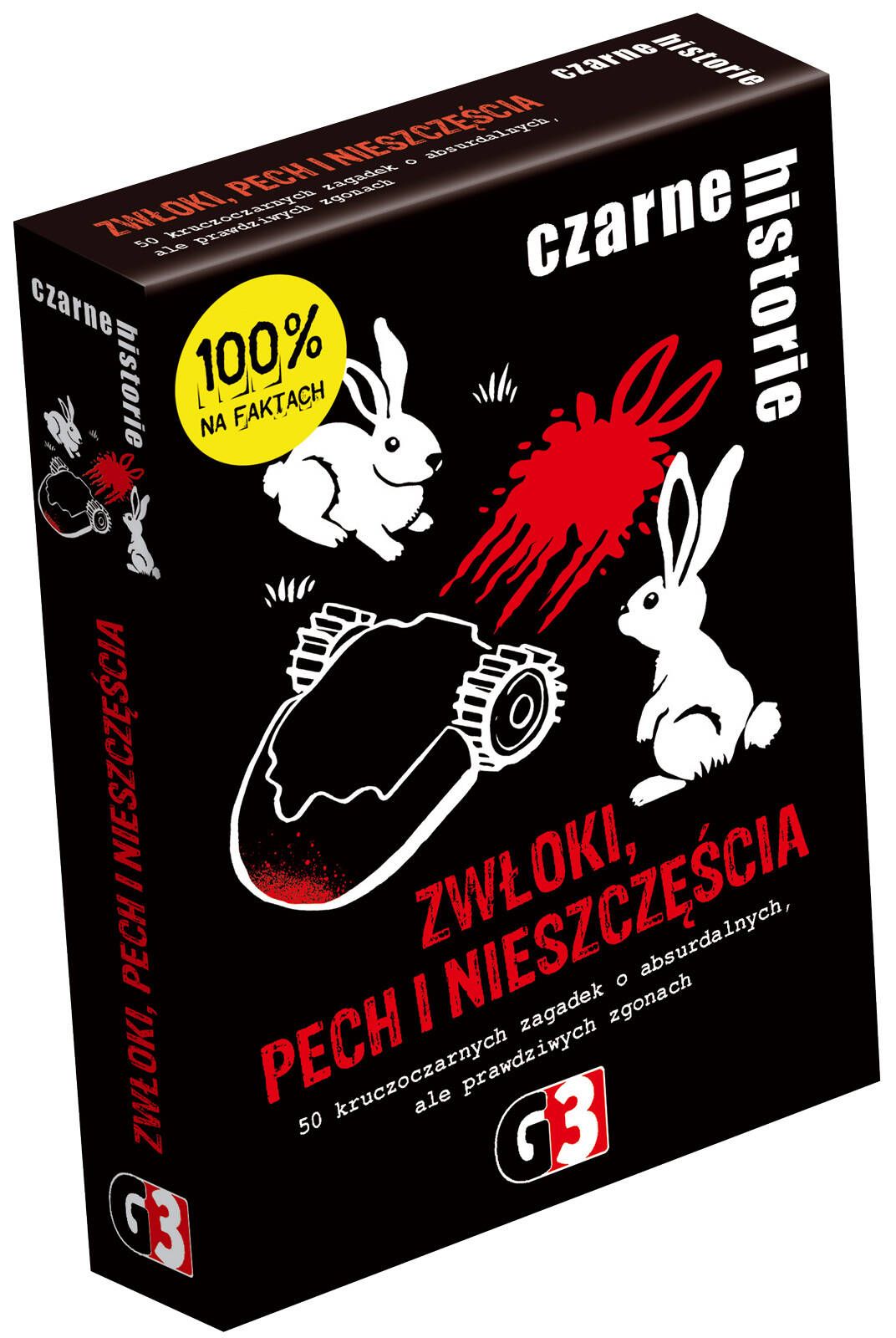Gra Czarne historie Zwłoki Pech i Nieszczęścia G3 - Corinna Harder - gra