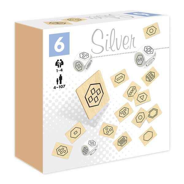 Kostki z piktogramami Silver Alex - gra planszowa