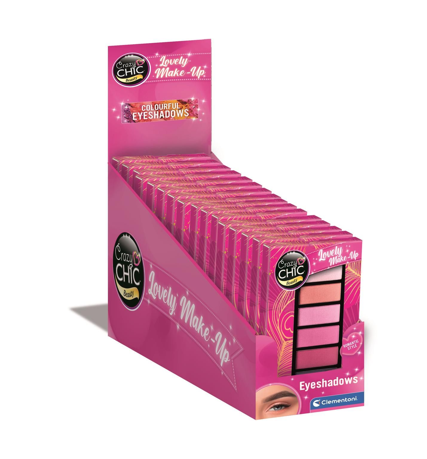 Crazy Chic. Paletka pink power Clementoni - zabawka