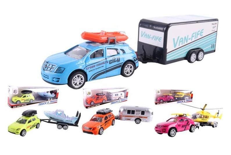 Pojazd wakacyjny z przyczepą mix Pro Kids - model lub pojazd