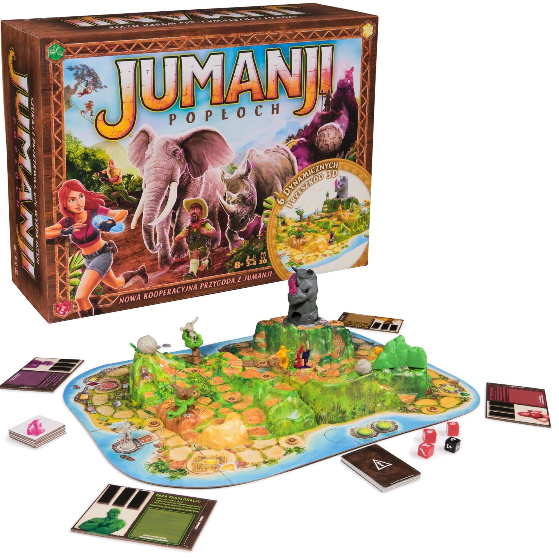 Jumanji Popłoch Spin Master - gra