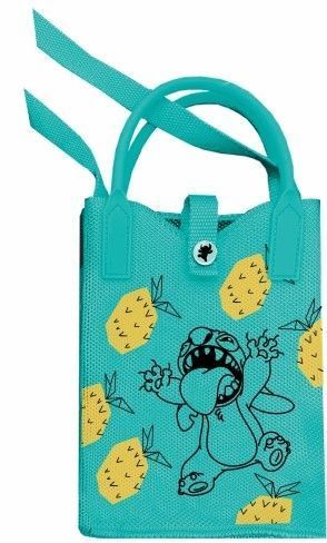 Disney Fashion. Torebka na ramię pastelowa. Mint. Stitch - torba