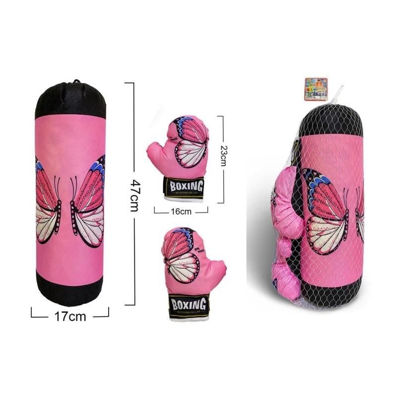 Worek różowy motylki Toys Paweł Wojda - zabawka