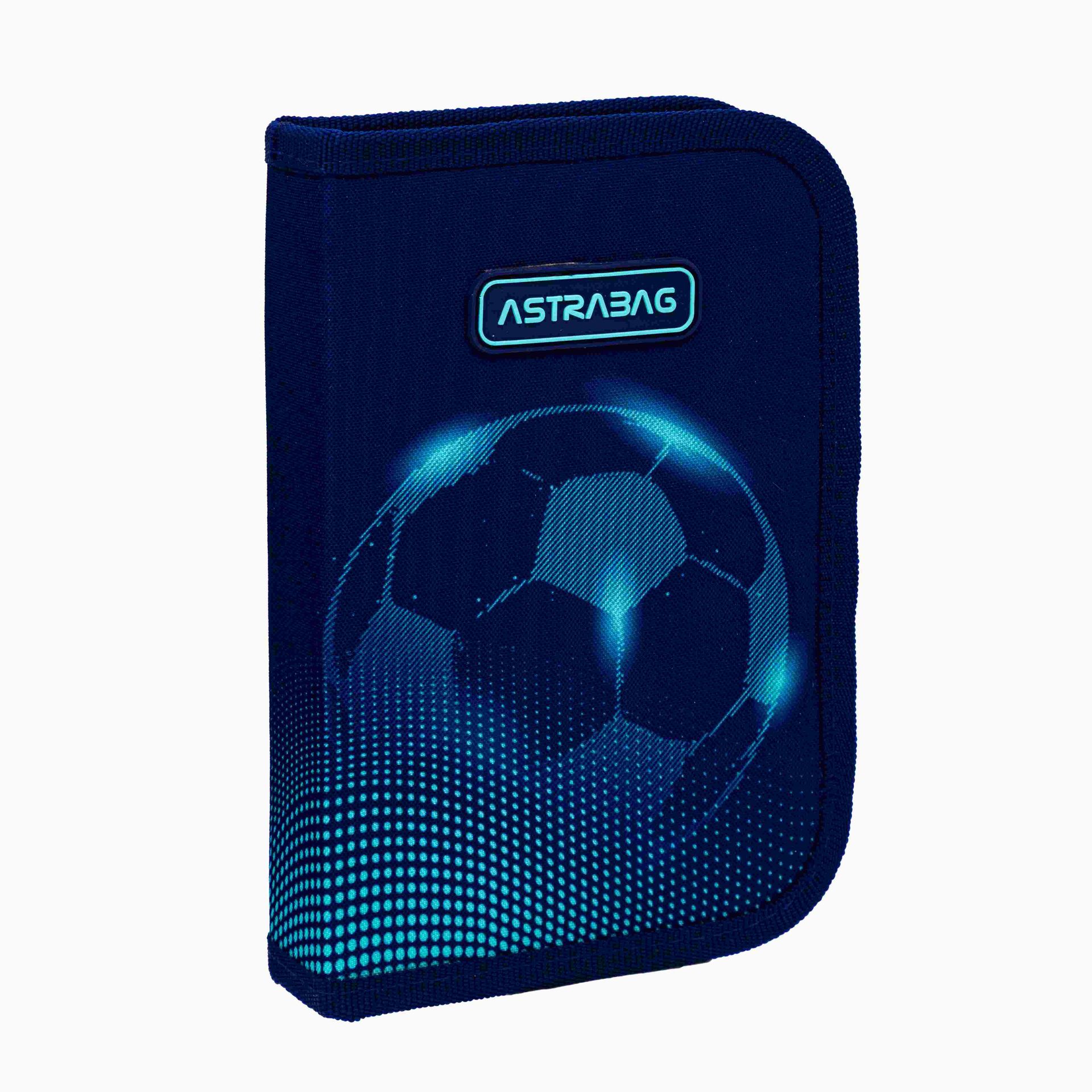 Piórnik 2klapk bez wyp Astrabag Football Light Ac1 - artykuł papierniczy