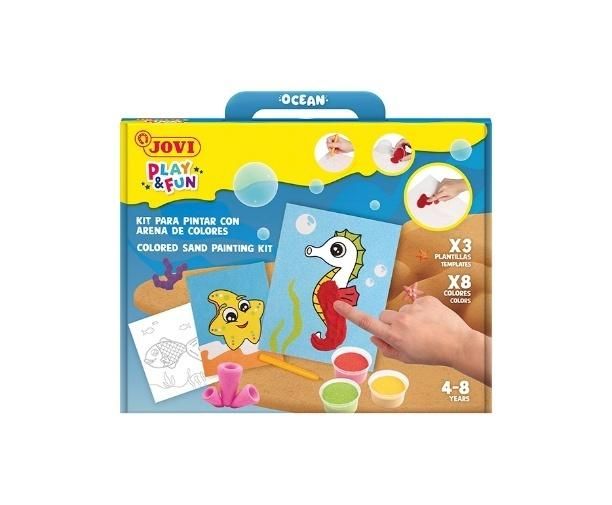 Play&Fun Malowanie piaskiem - Ocean Jovi - zabawka