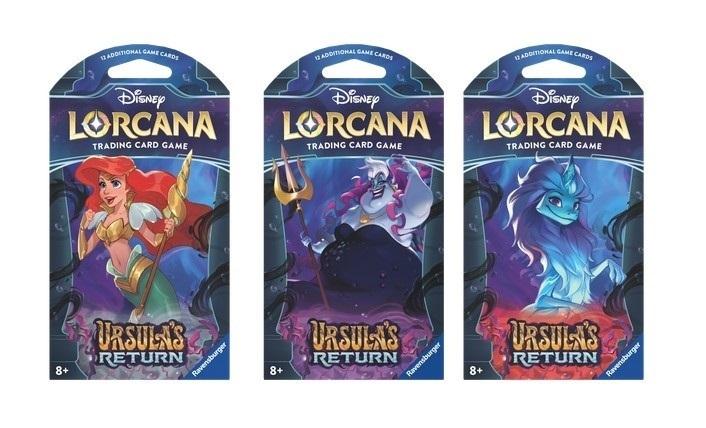 Ravensburger, Disney Lorcana: Ursula`s Return - zestaw uzupełniający - karty