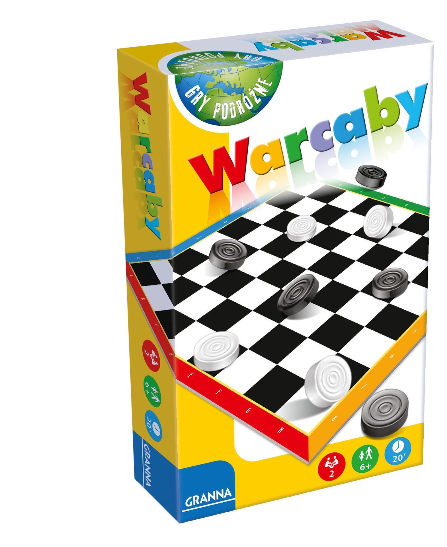 Mini warcaby - gra planszowa