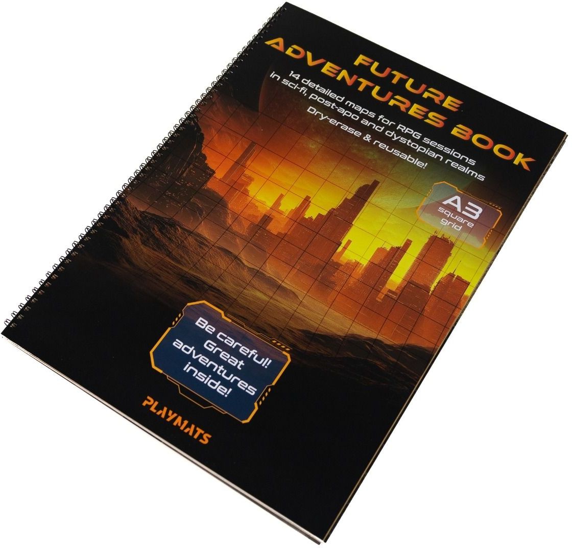 Księga RPG: Future Adventures Book A3 (kwadrat) playmaty.pl - gra