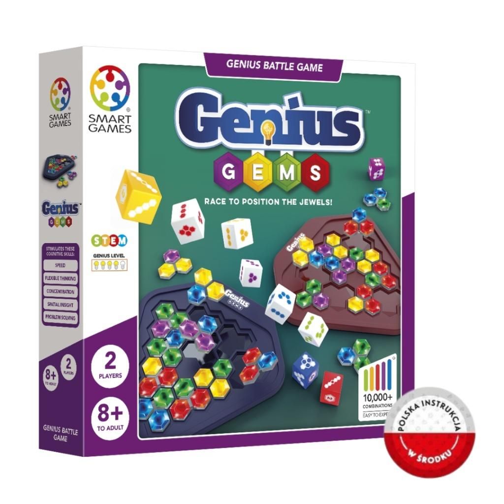 Smart Games Genius Gems (ENG) Iuvi Games - zabawka