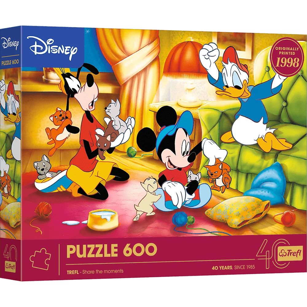 Puzzle 600 Myszka Miki i Przyjaciele Disney Trefl - puzzle