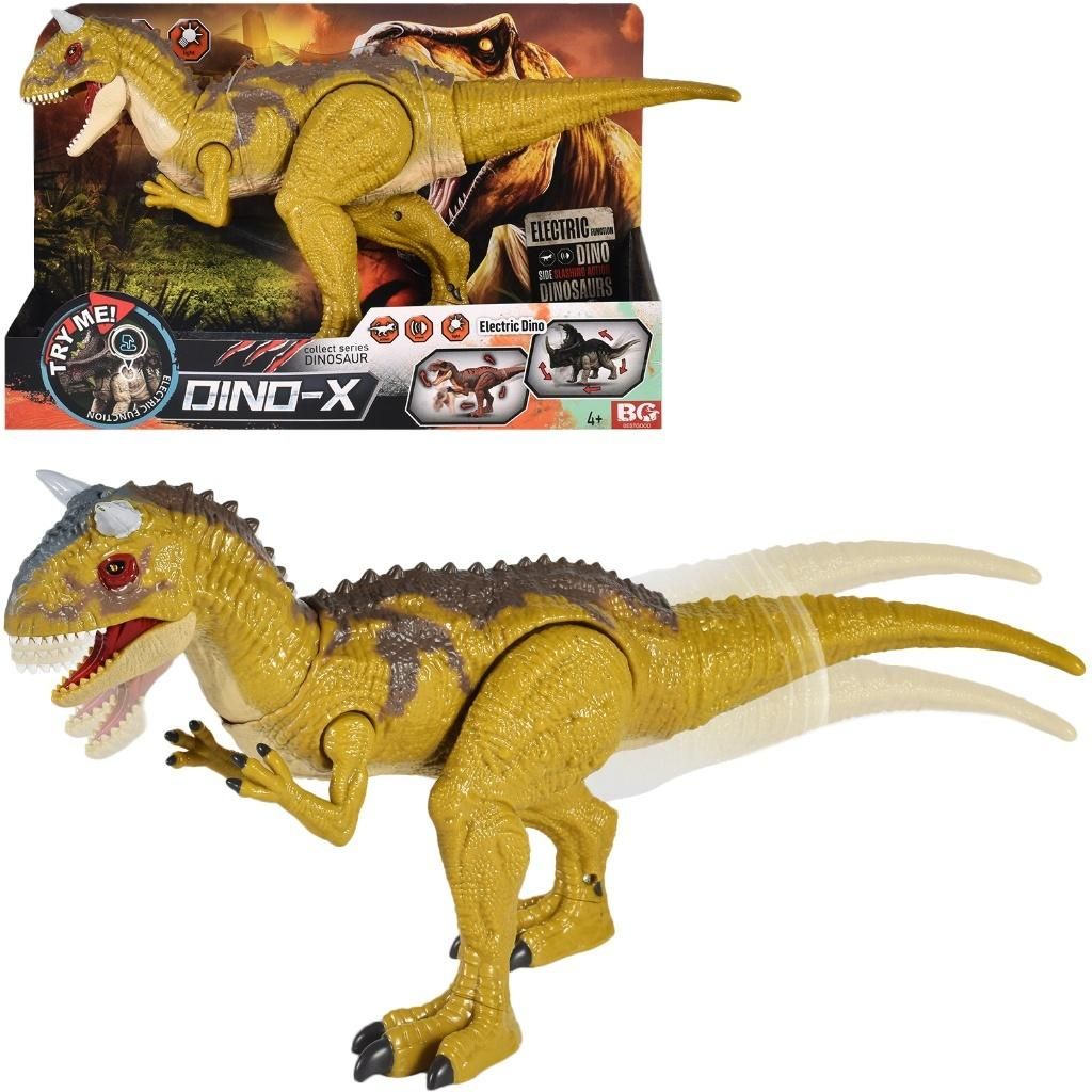 Dinozaur na baterie z głosem i dźwiękiem - figurka