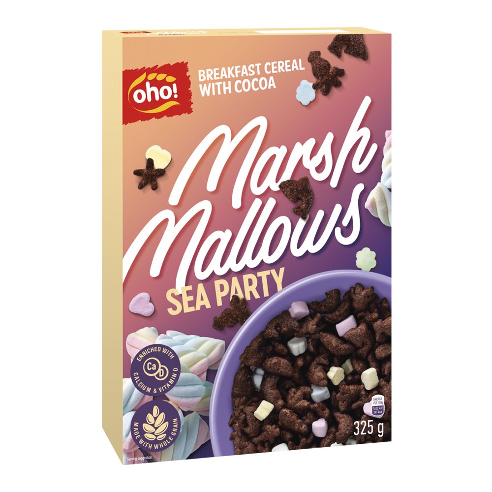 Oho! Płatki kakaopianki sea 325 g